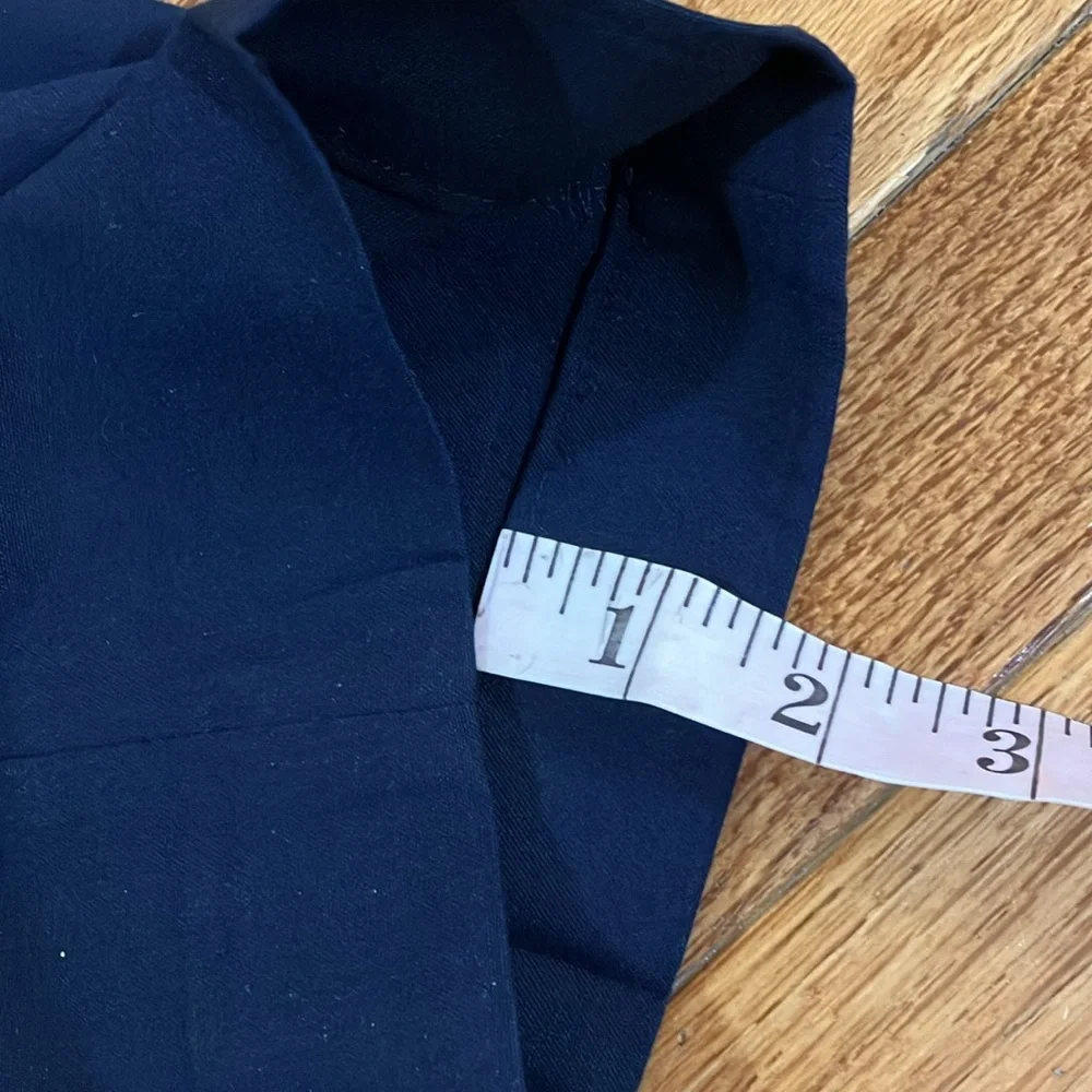 Murano Alex fit navy men’s slim flat front dress pants 34 x 28 Dillard’s - Picture 4 of 8